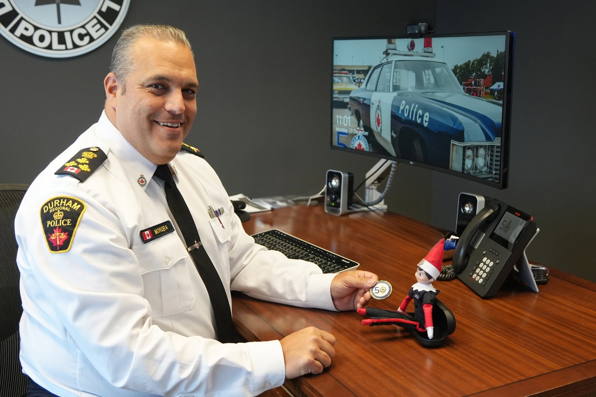  Durham Police Chief Peter Moreira.