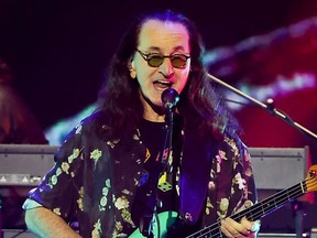Geddy Lee of Rush performs onstage during the 2026 JUNO Awards at TD Coliseum on March 29, 2026 in Hamilton, Ontario.