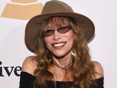 Singer-songwriter Carly Simon attends the 2016 Pre-GRAMMY Gala and Salute to Industry Icons honoring Irving Azoff at The Beverly Hilton Hotel on February 14, 2016 in Beverly Hills, California.
