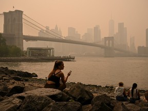 New York haze