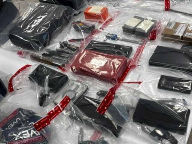  Some of the items seized after a search warrant was executed by Halton Regional Police. (HRPS)
