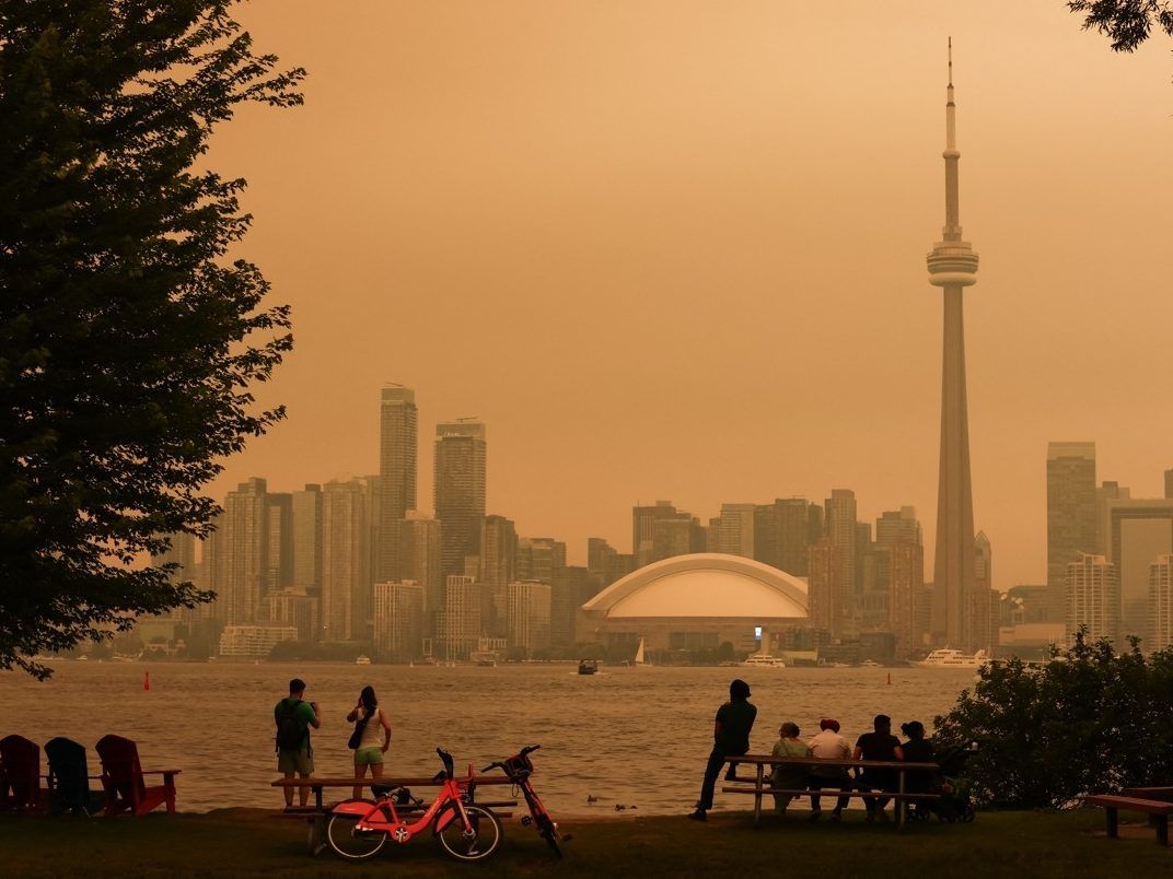 Toronto haze