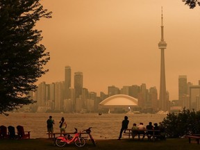 Toronto haze