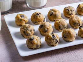 Of course, we're skipping the eggs in this recipe for Edible Chocolate Chip Cookie Dough. But there's another ingredient you'll need to treat differently.