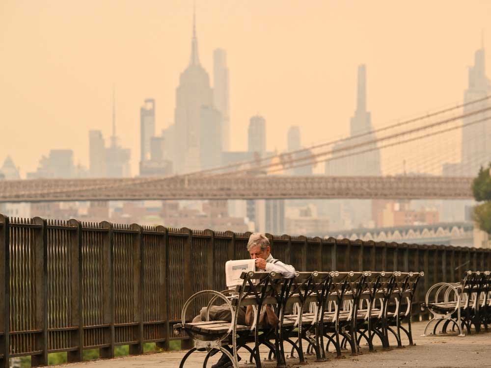 Canada's Wildfire Smoke Invades US Skies, Sparks Republican