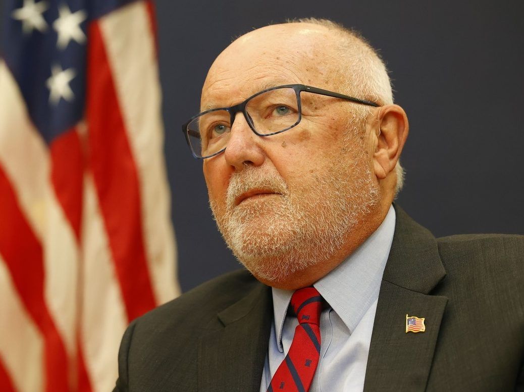 Pete Hoekstra, U.S. Ambassador to Canada, during an interview at the US Embassy in Ottawa Monday.    