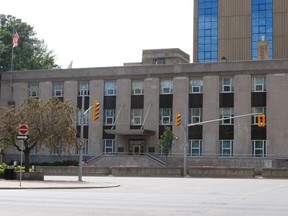 The United States Consulate in downtown Toronto.
