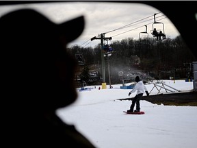 Spring Mountain Adventures Ski Resort in Schwenksville, Pennsylvania.