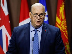 Conservative MP Dean Allison speaks
