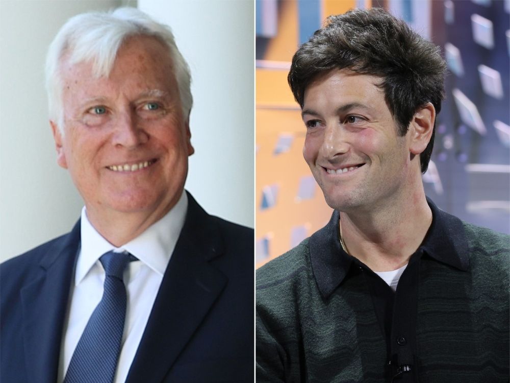 Mark Walter (left) and Josh Kushner.