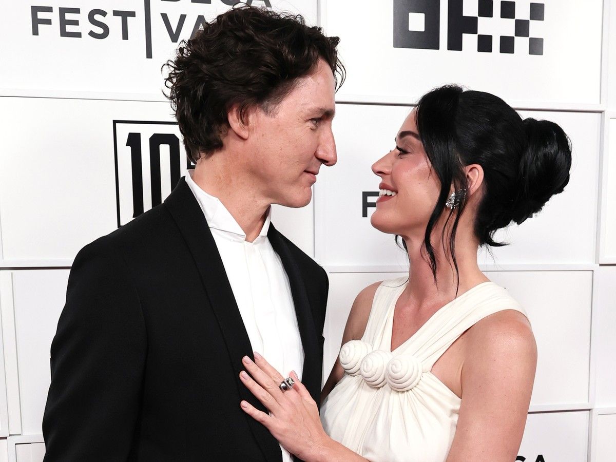 Justin Trudeau and Katy Perry attend 