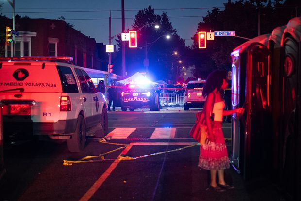 Toronto Police have revised what was initially believed, that there had been an exchange of gunfire. Read more.