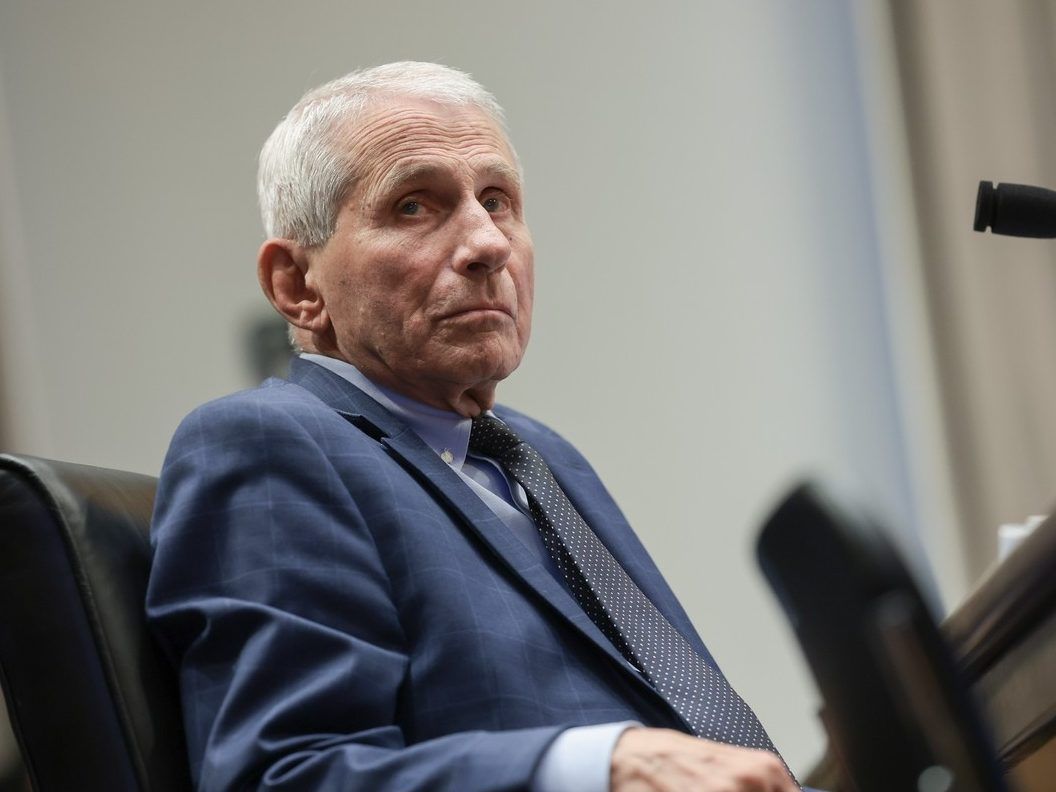 Former NIH Director Anthony Fauci listens during a hearing with the Senate Homeland Security and Governmental Affairs Committee on July 29, 2026 in Washington, DC.  