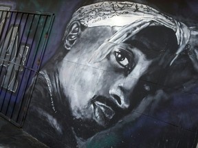 Tupac Shakur’s murder is one of America’s most captivating unsolved cases. (VALERIE MACON/AFP/File)