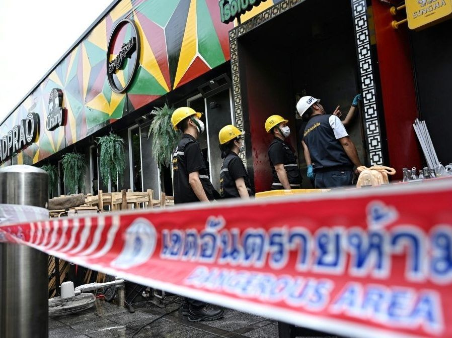 Police seek charges against Bangkok bar owner for deadly fire