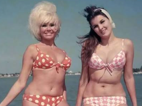 The golden summers of the 1960s were a great time to go to the beach.