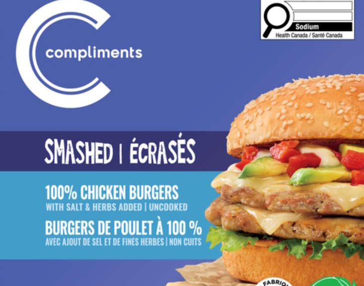 Chicken burger recall in Canada due to undeclared egg