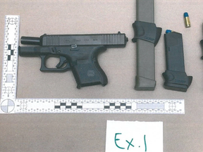 Cops seized this gun and ammo in 2023 from a man killed in an altercation on Saturday. PRPS