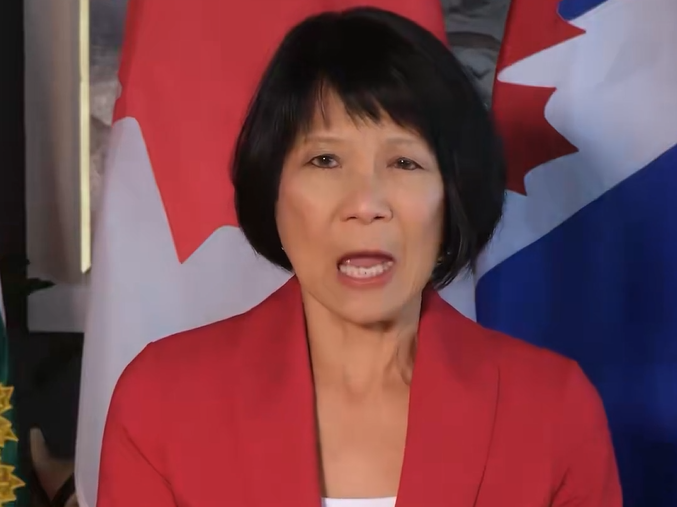 WARMINGTON: Olivia Chow agrees with cutting off electricity to U.S. to fight Trump's tariffs