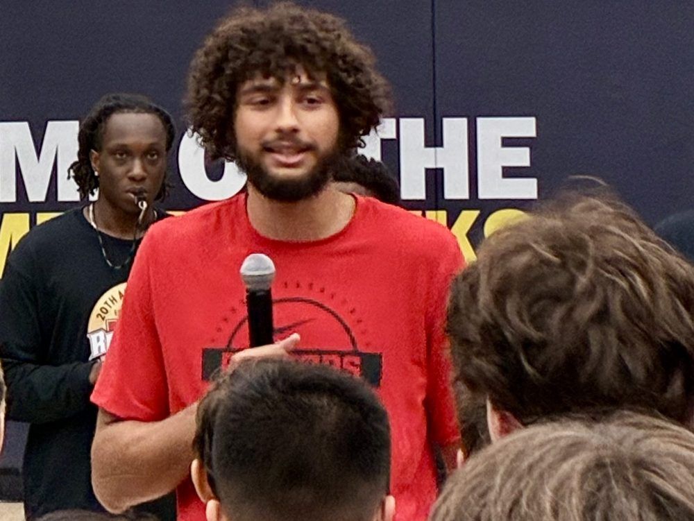 Raptors rookie Allen Graves talks NBA adjustment, inspiring youth, and more