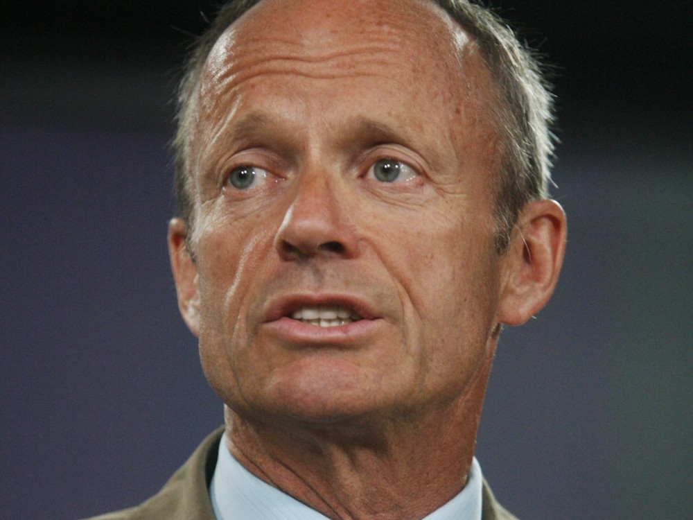 Former Conservative MP Stockwell Day is seen answering a question during a news conference at the National Press Theatre in Ottawa, Aug. 3, 2010.