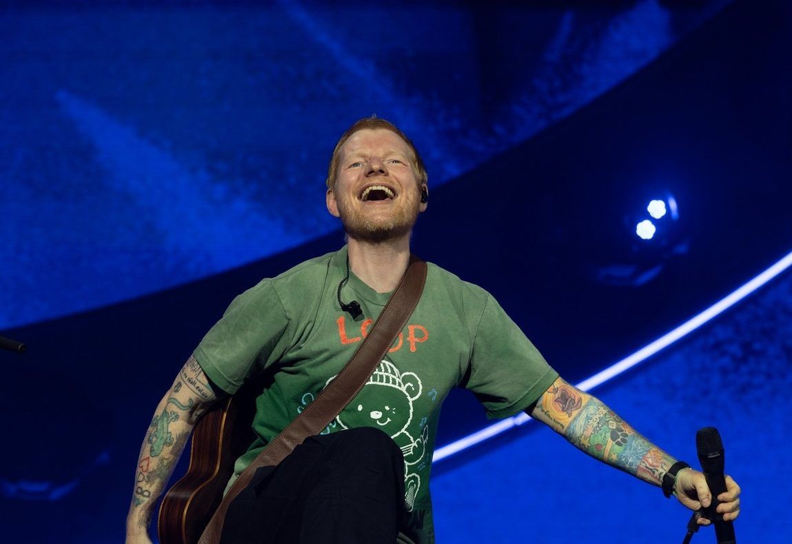 Ed Sheeran hints at a break as LOOP Tour hits Toronto’s Rogers Centre