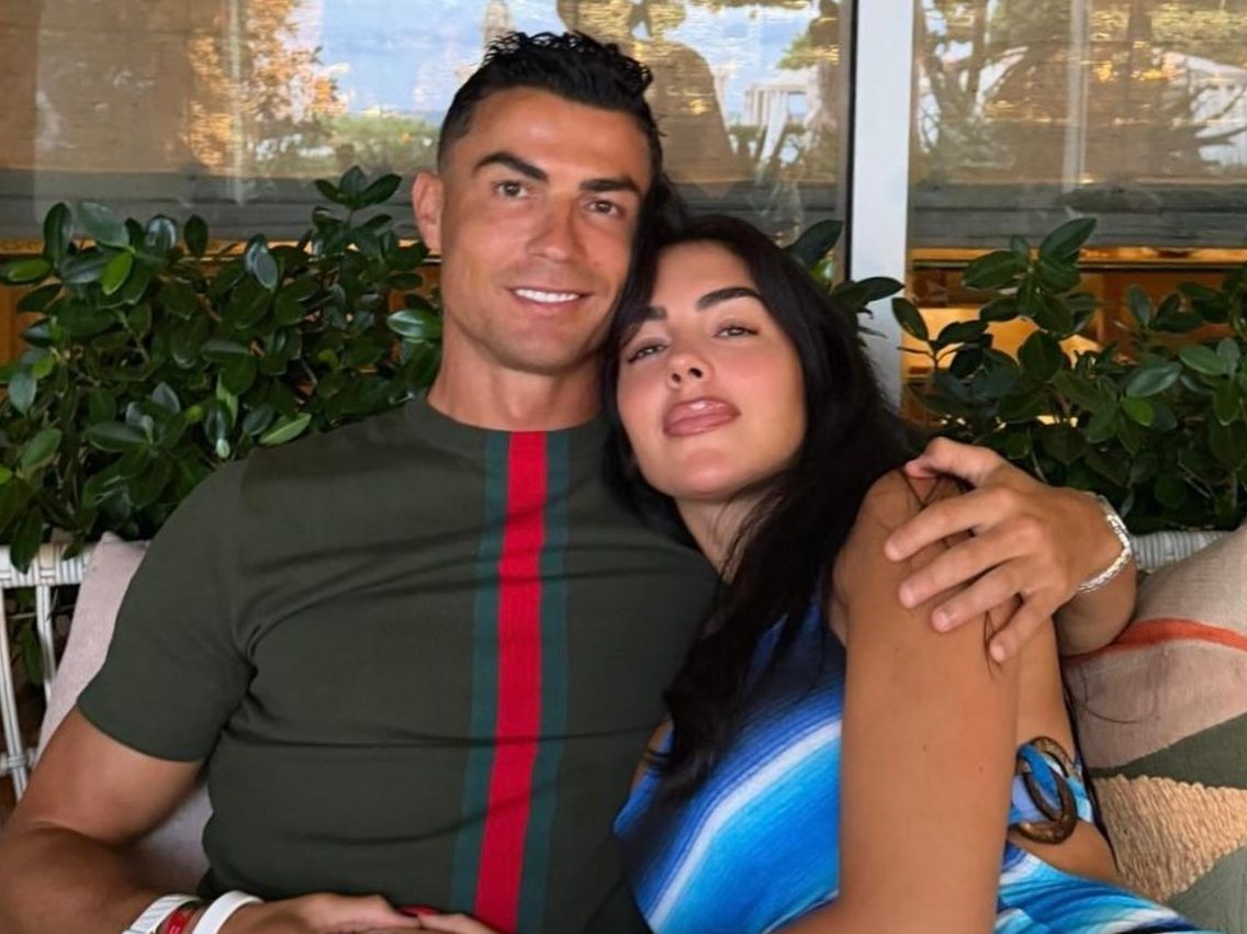 Cristiano Ronaldo and Georgina Rodriguez.