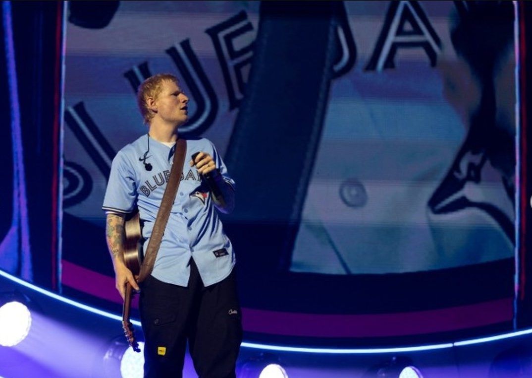 Ed Sheeran takes over Toronto's Rogers Centre