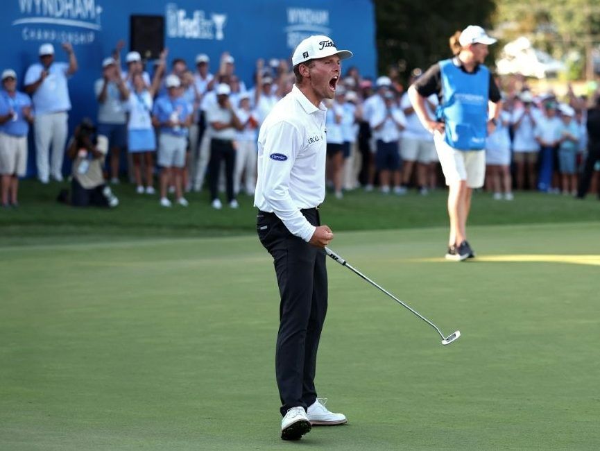 American Michael Brennan captures Wyndham crown for second PGA win
