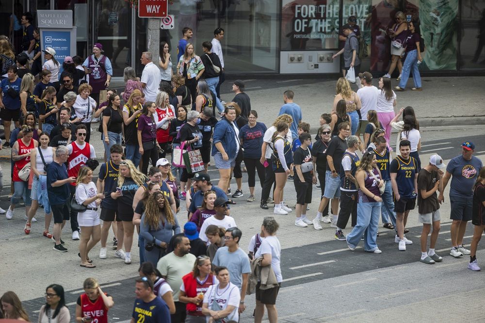 It was Caitlin Clark and Sophie Cunningham fever inside and outside Scotiabank Arena with the Indiana Fever in town. Find out more.