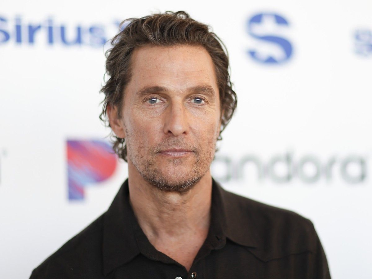 Matthew McConaughey at SiriusXM Studios on Dec. 10, 2025 in Los Angeles.
