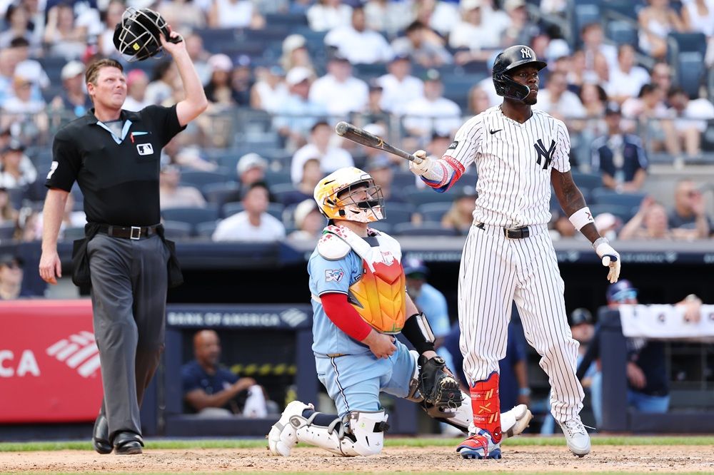 Blue Jays drop rubber match against New York Yankees