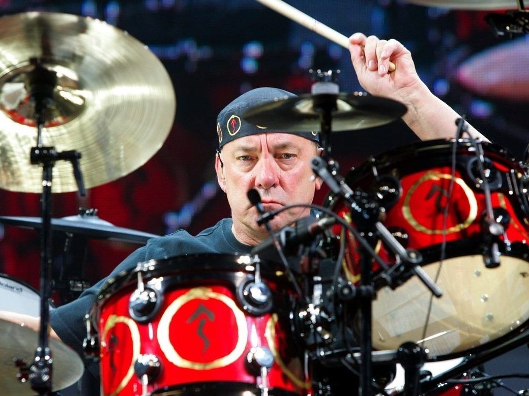 Neil Peart plays with his band Rush at Budweiser Gardens on Sept. 12, 2007.