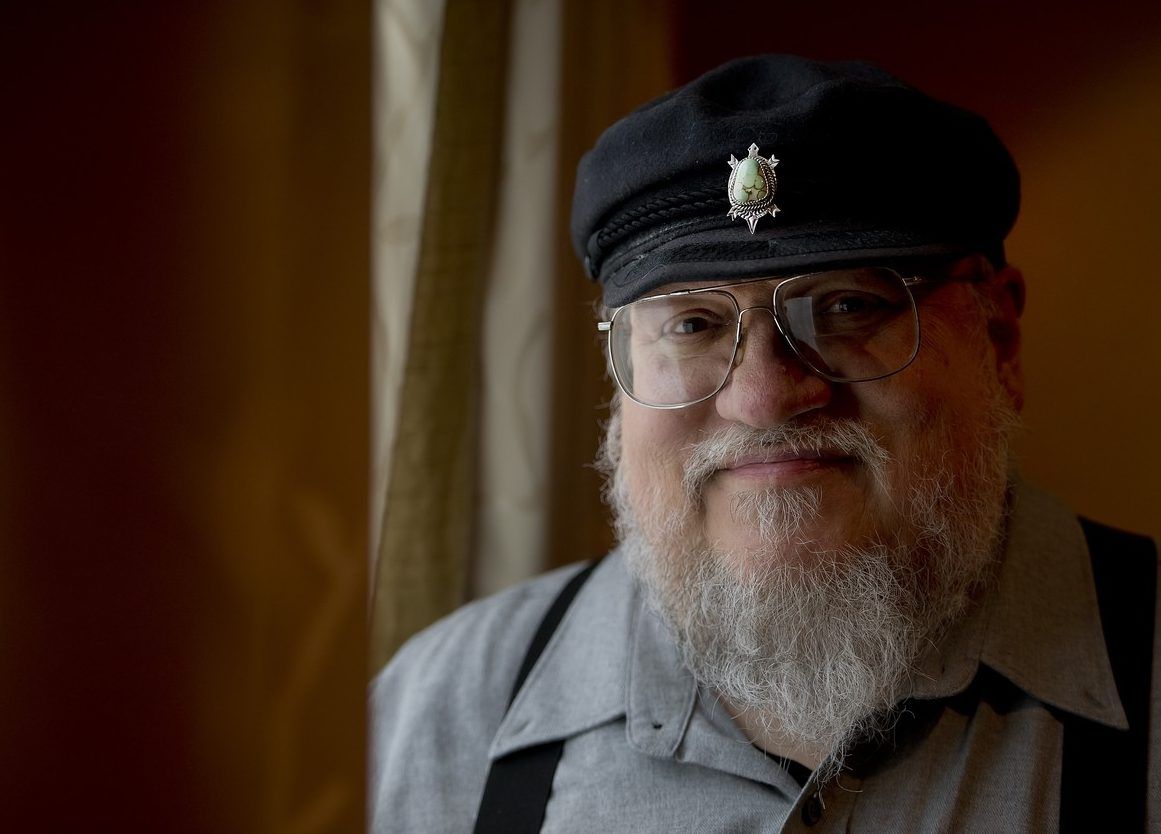 Author George R.R. Martin of the books behind the HBO series Game of Thrones seen in Toronto back in 2012.