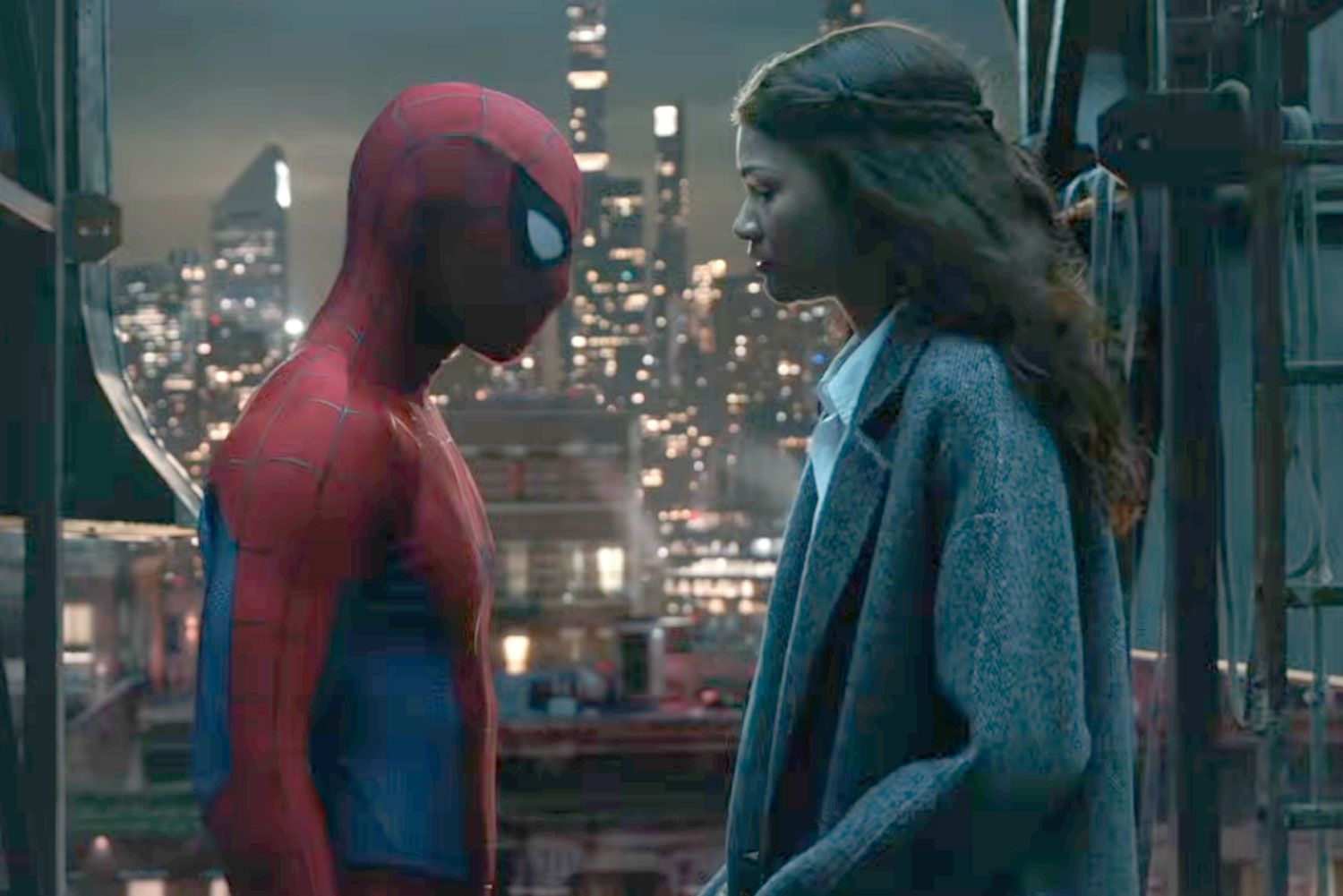 Tom Holland and Zendaya in ‘Spider-Man: Brand New Day.’