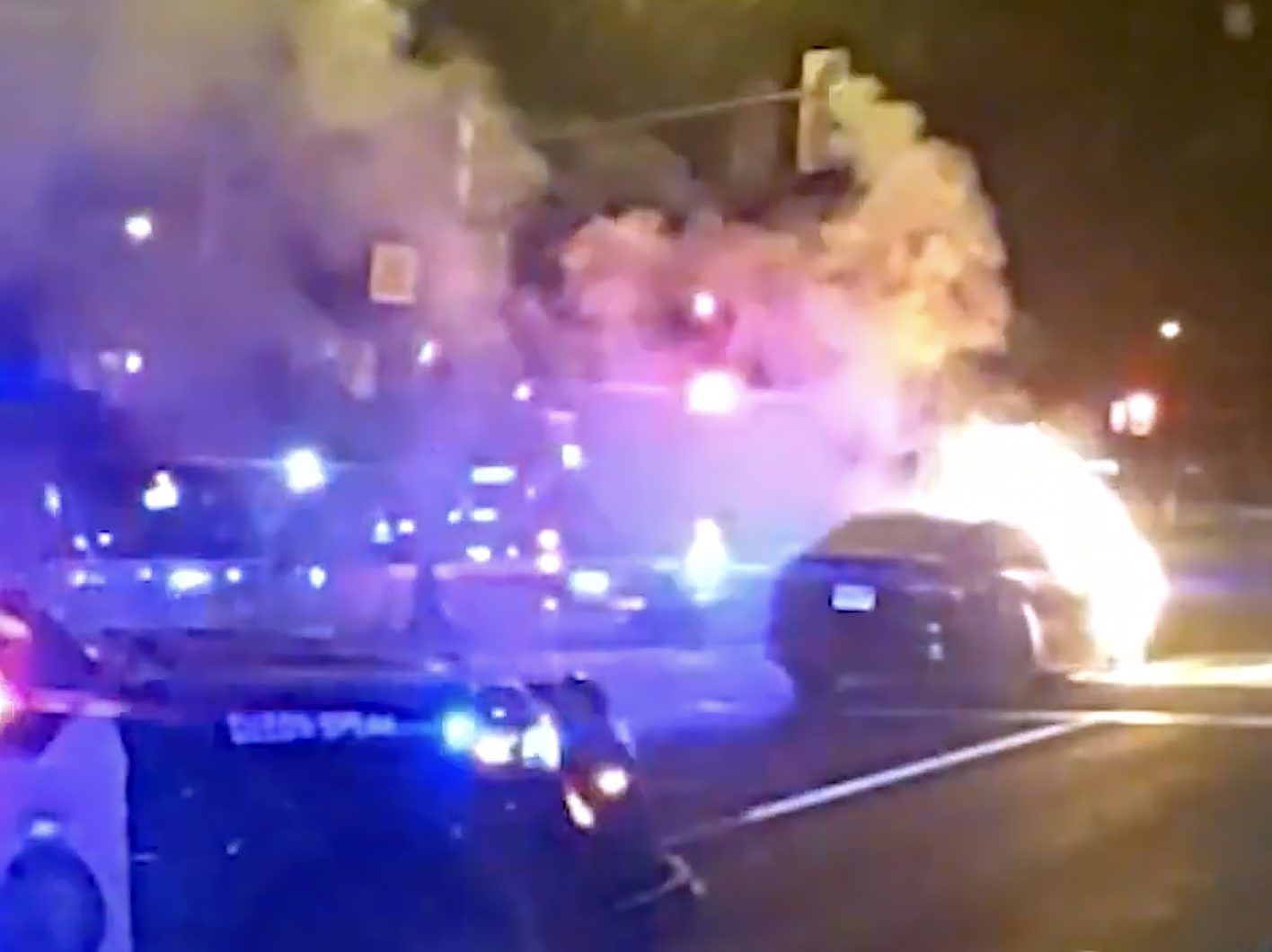 Accused drunk driver in Vaughan stunned to hear car was ablaze: ‘What the f—?’