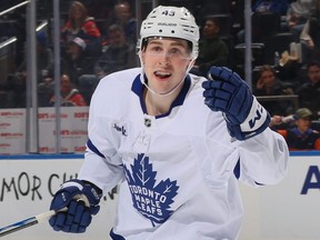 Luke Haymes is part of the Toronto Maple Leafs organization.