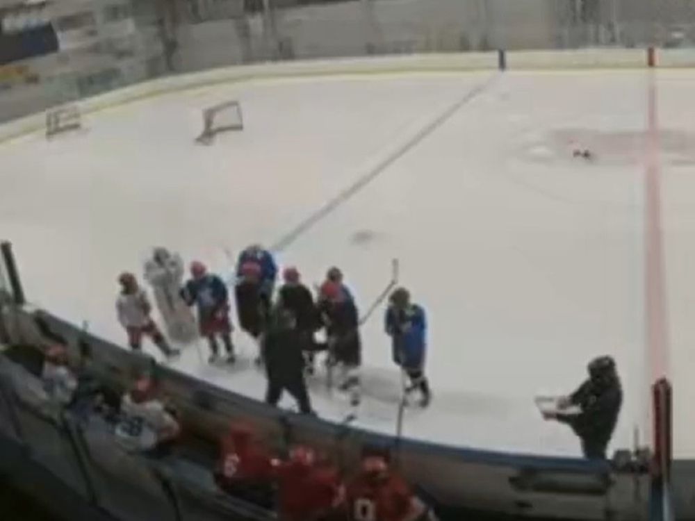 Youth hockey coach fired after video shows him hitting player’s helmet ...