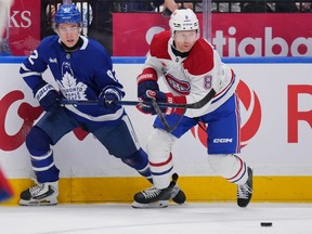 Gavin McKenna and Mike Matheson