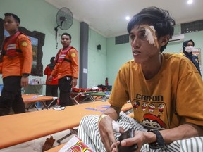 Rinto Arahap, a survivor of the Virgo Transport 8 passenger ferry accident.