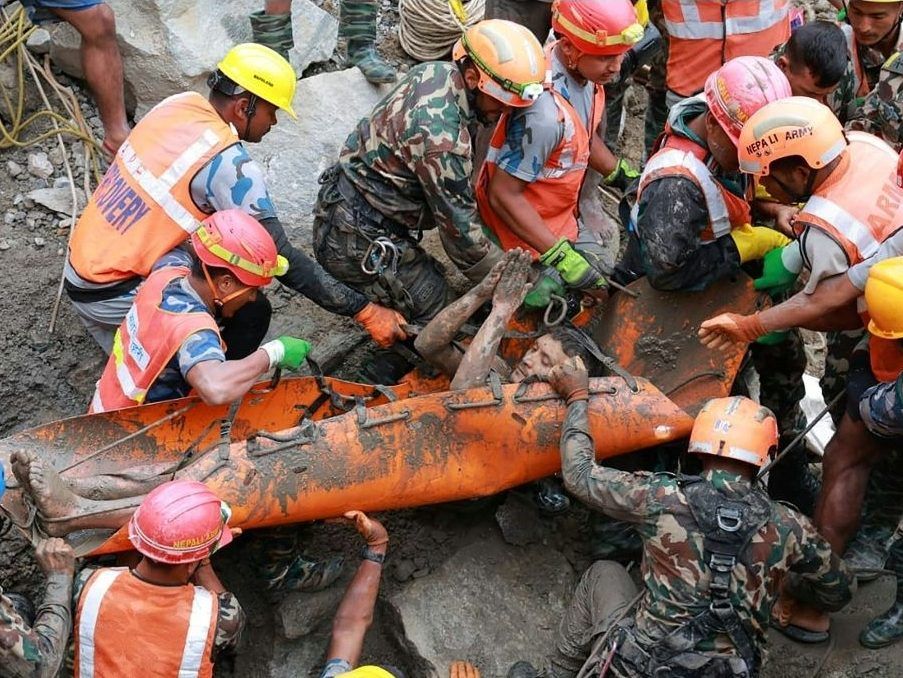 Two trapped tunnel workers rescued in Nepal ‘miracle’