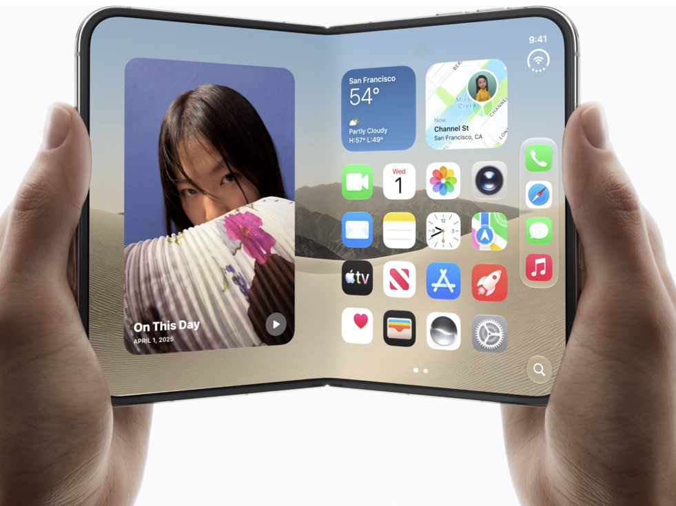SALTZMAN: Hands-on with first foldable iPhone