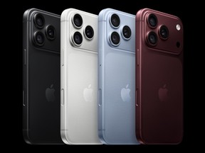 The new Apple iPhone 18 Pro comes in several colours.