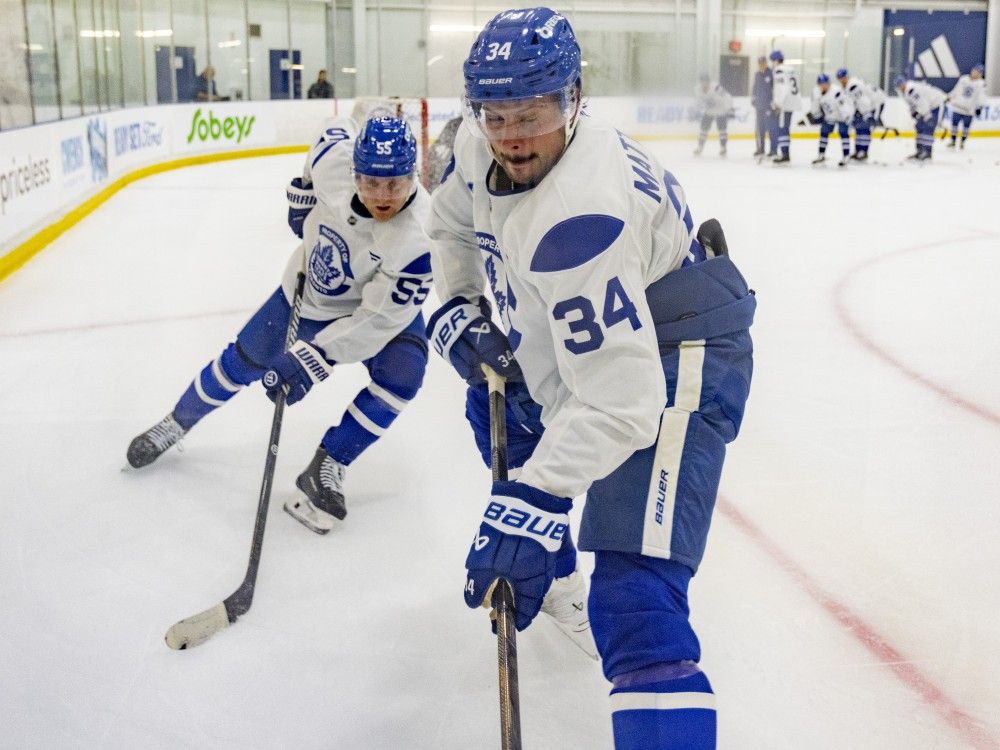 How Auston Matthews is embracing his captain’s role with Maple Leafs