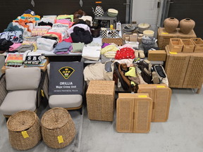 Nassim Eronn, 34, of Burlington, faces dozens of charges stemming from a theft and fraud investigation involving staff and patients at five Southern Ontario hospitals that led to OPP officers executing search warrants and seizing allegedly stolen property.