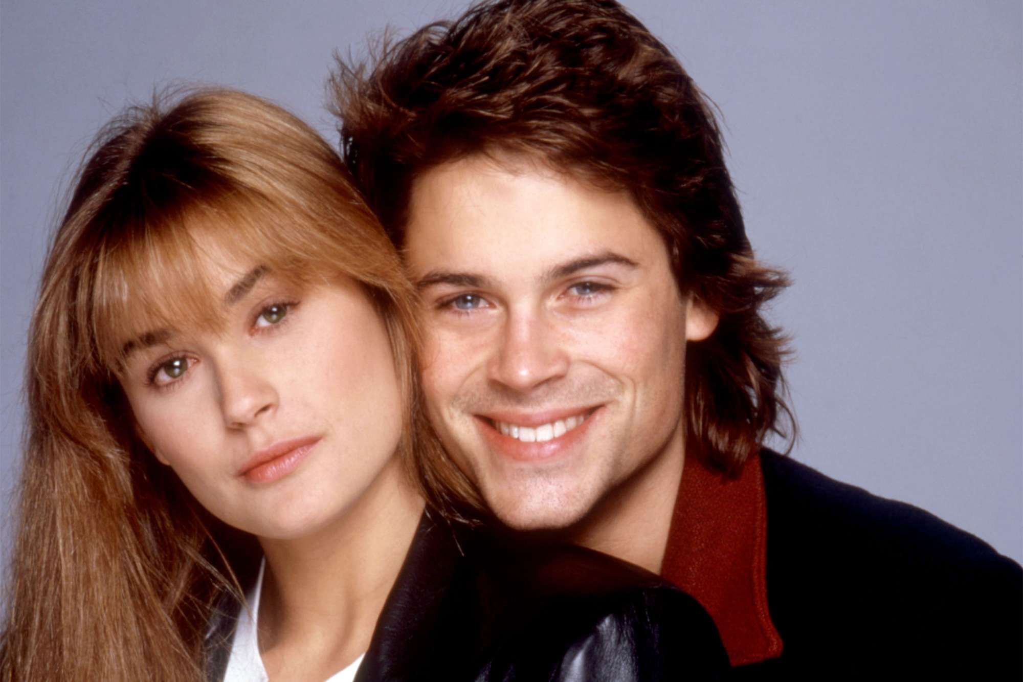 Demi Moore and Rob Lowe in 'St. Elmo's Fire.'