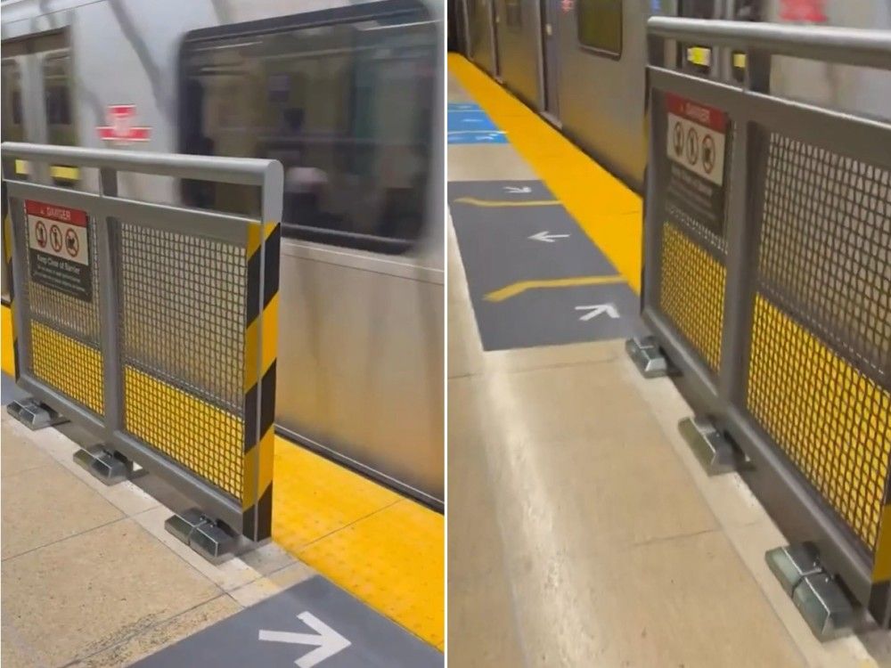 Brad Bradford rips safety barriers installed at TTC’s TMU Station
