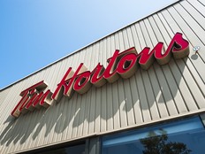 A Tim Hortons restaurant in Ontario.