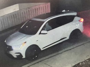 Toronto police released this photo of the suspect vehicle.