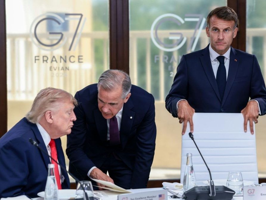 Mark Carney, Emmanuel Macron to visit French islands after Donald Trump’s map post